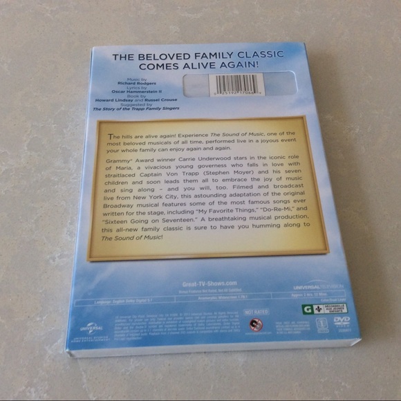 Carrie Underwood - The Sound of Music Live! DVD - Picture 2 of 5